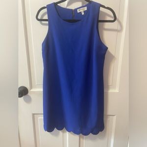 Monteau - size 2 - 95% poly 5% spandex sleeveless mini dress